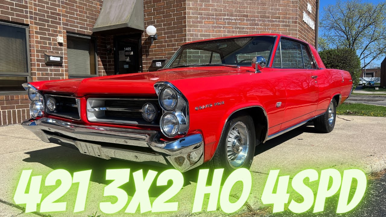 1963 Pontiac Grand Prix - 421 3x2 HO 4spd - SOLD  On Bring a Trailer!