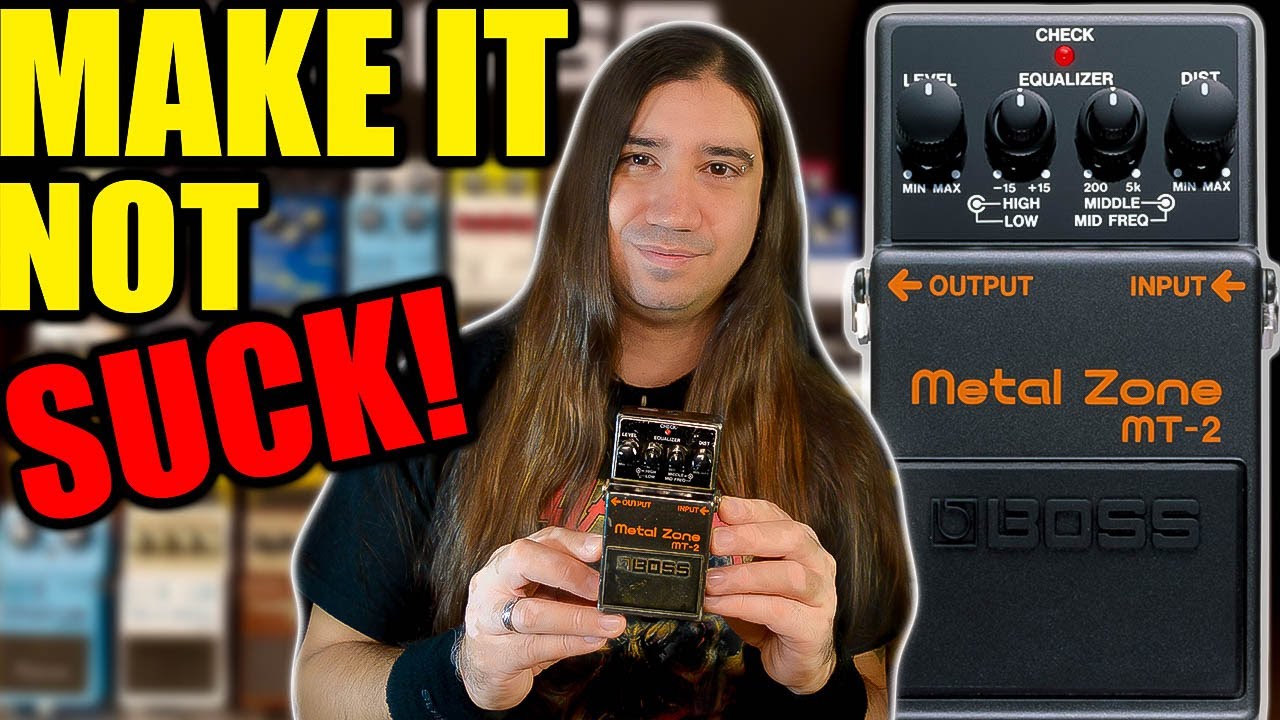 The Boss MT-2 Metal Zone DOES NOT SUCK!!! THIS is HOW you make it sound GREAT!!| PEDAL TALK EP.3