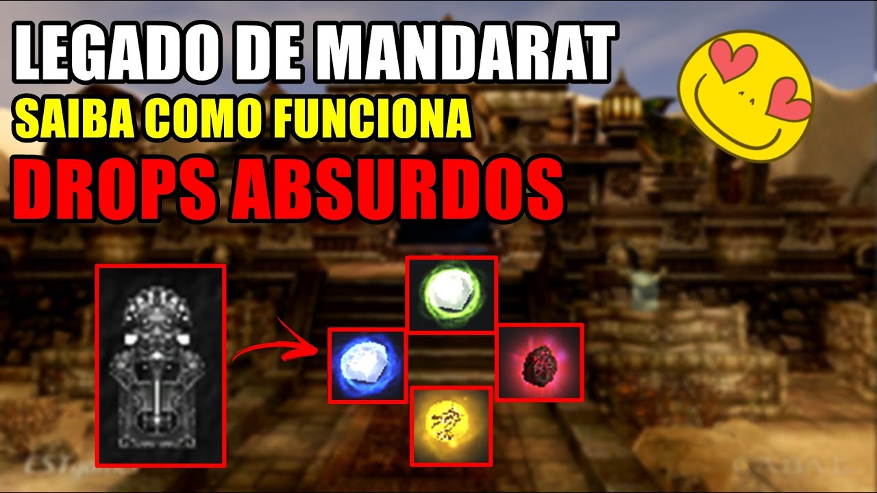 [CABAL ONLINE] O LEGADO DE MANDARAT SAIBA COMO FUNCIONA ESSA NOVA DG E QUAIS OS DROPS [DICAS]