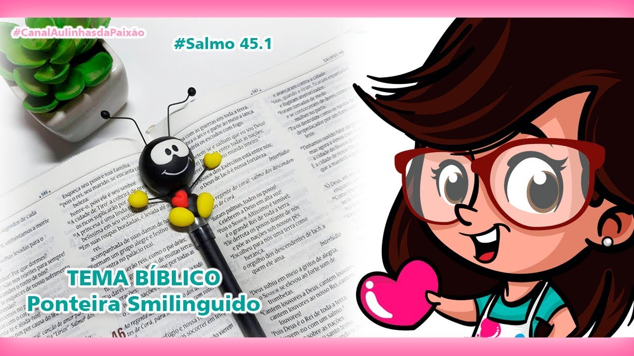 Ponteira Formiguinha - Tema Bíblico Salmo 45