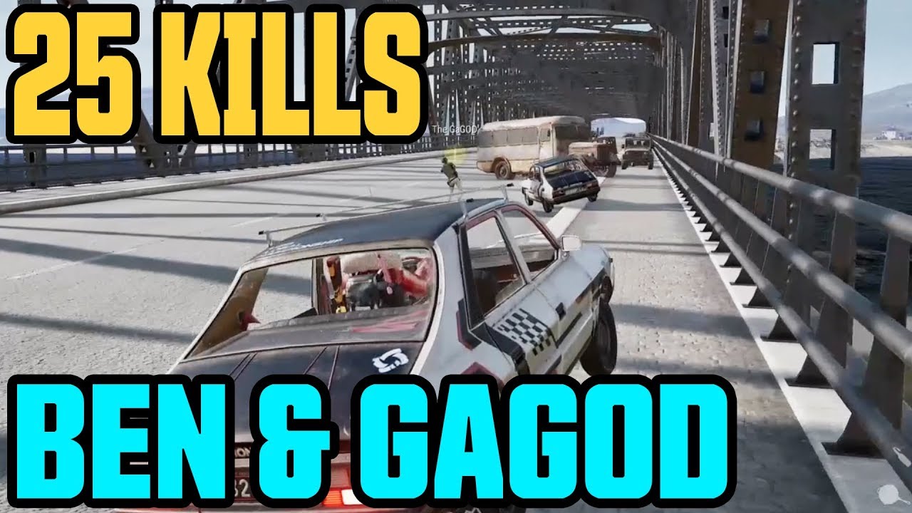 25 KILL DUOS WITH MIXER STREAMER GAGOD // PUBG Xbox One X