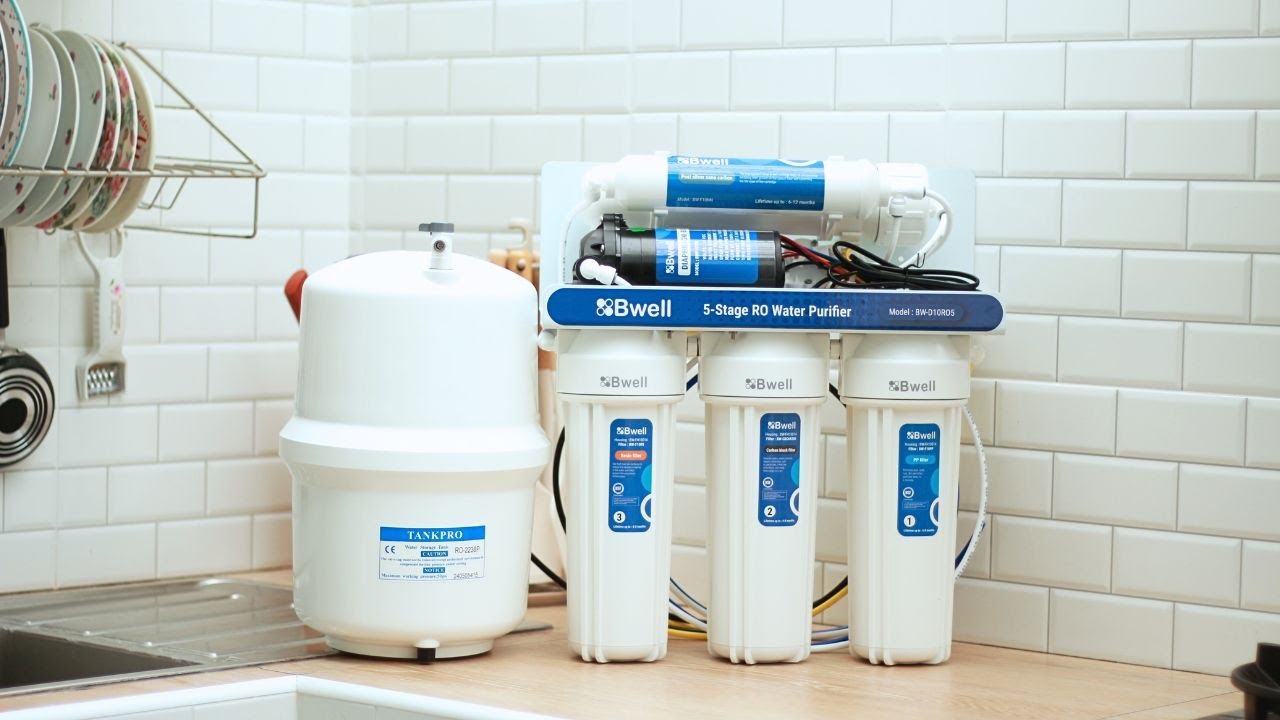 รีวิว เครื่องกรองน้ำ Bwell ระบบ RO รุ่น BW-D10RO5 | family man. พ่อบ้าน งานครัว