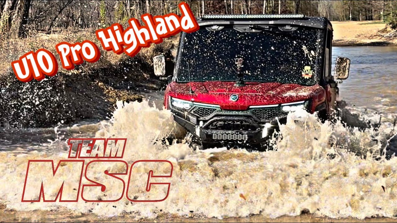 Первая поездка на Cfmoto 2026 U10 Pro Highland в Carter’s Offroad Park!