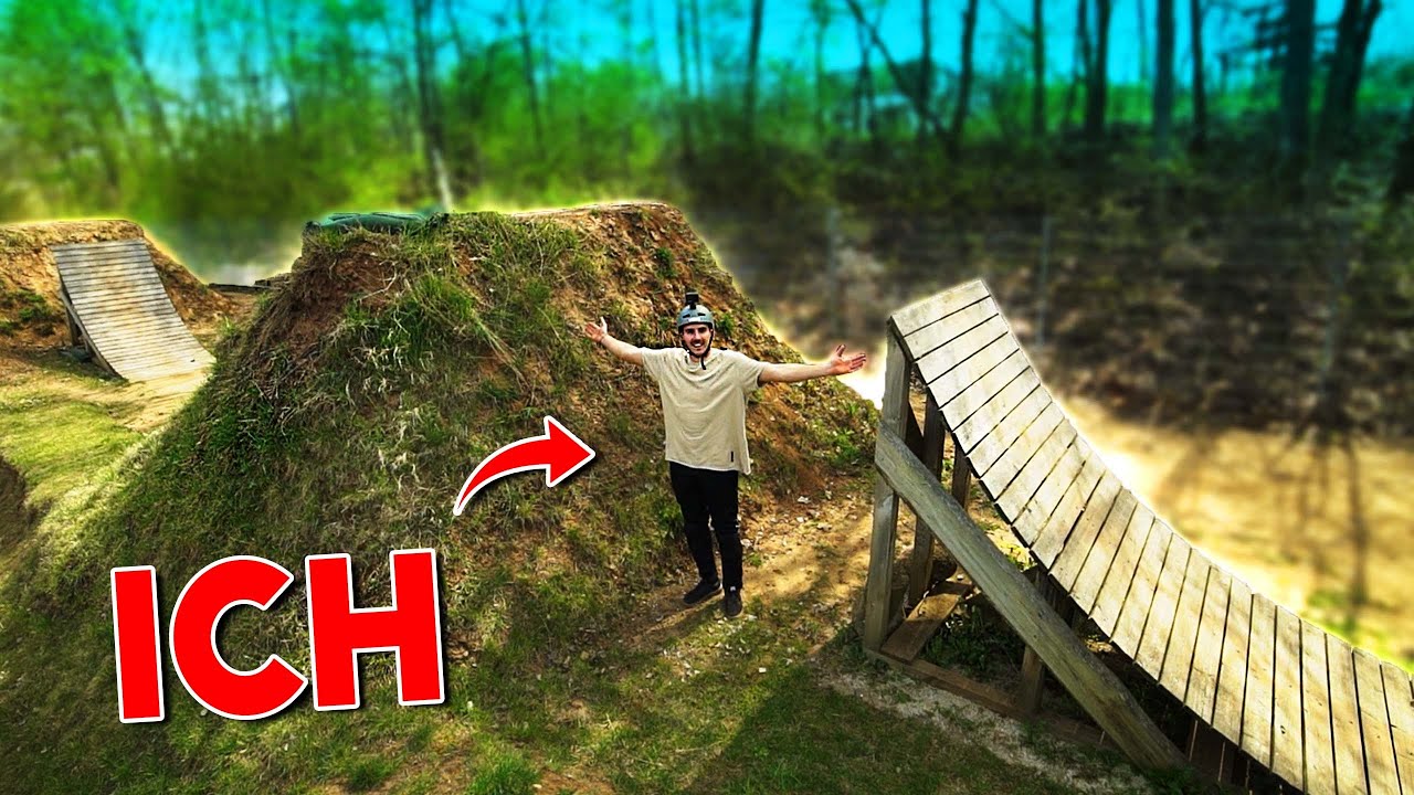 Die BIG LINE mit dem DIRT BIKE fahren!