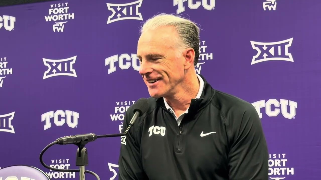 TCU Head Coach Jamie Dixon - Postgame Presser (Cincinnati)