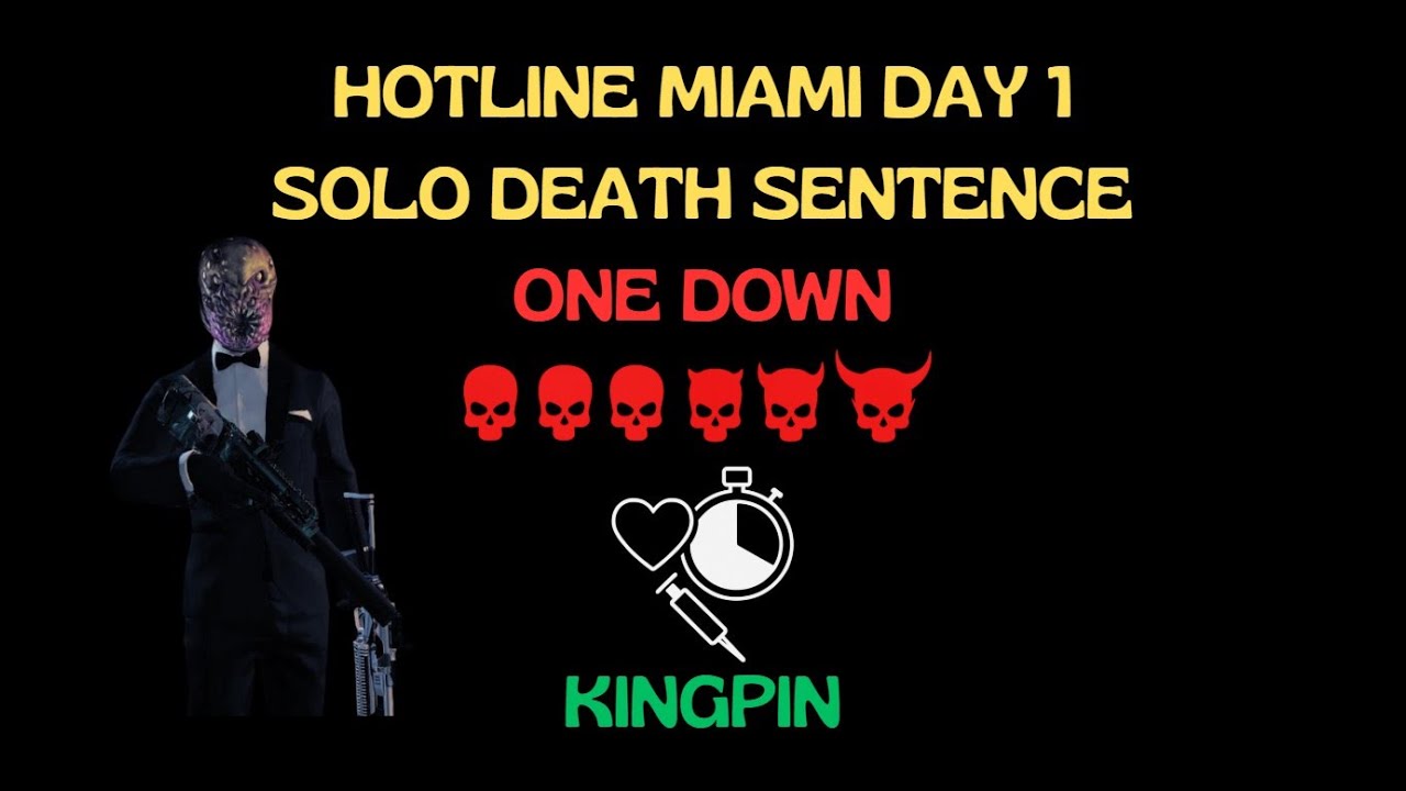 Payday 2 - Hotline Miami Day 1 DSOD Solo (Kingpin Build)