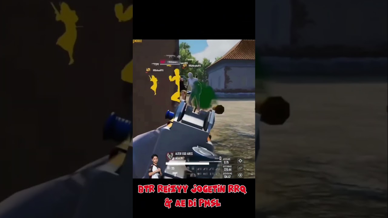BTR reizyy jogetin RRQ & AE di PMSL #pubgmobile #pubg #btr #rrq #alterego