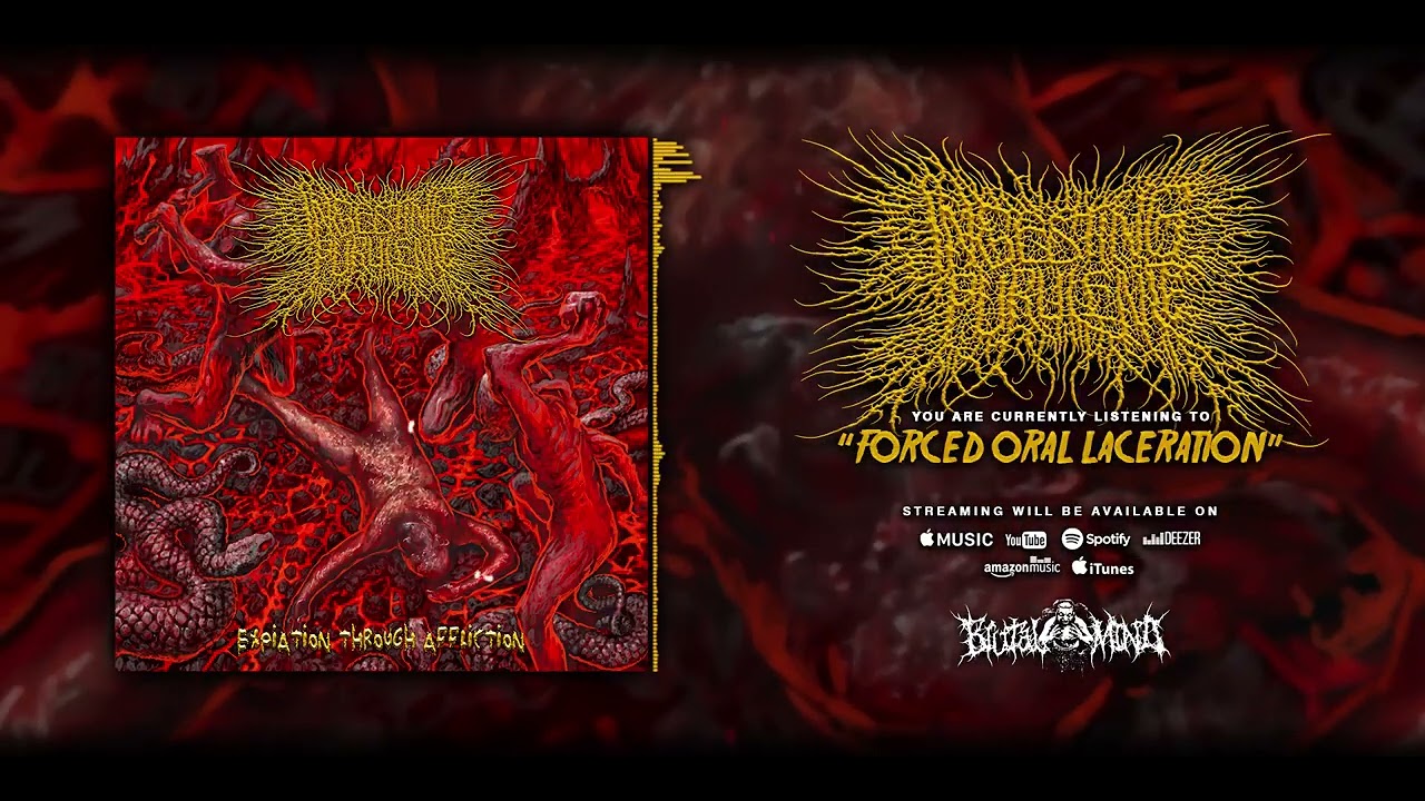 INGESTING PURULENCE - Forced Oral Laceration | BRUTAL MIND