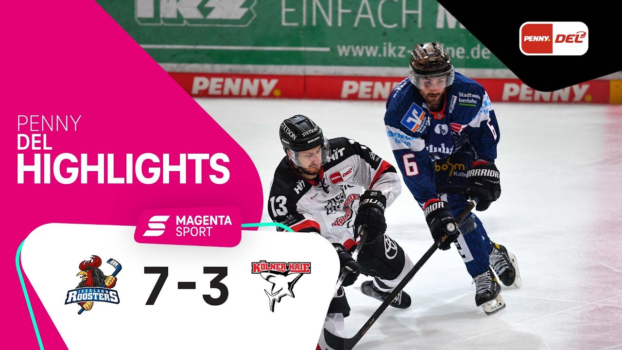 Iserlohn Roosters - Kölner Haie | 28. Spieltag, 2021/2022 | MAGENTA SPORT