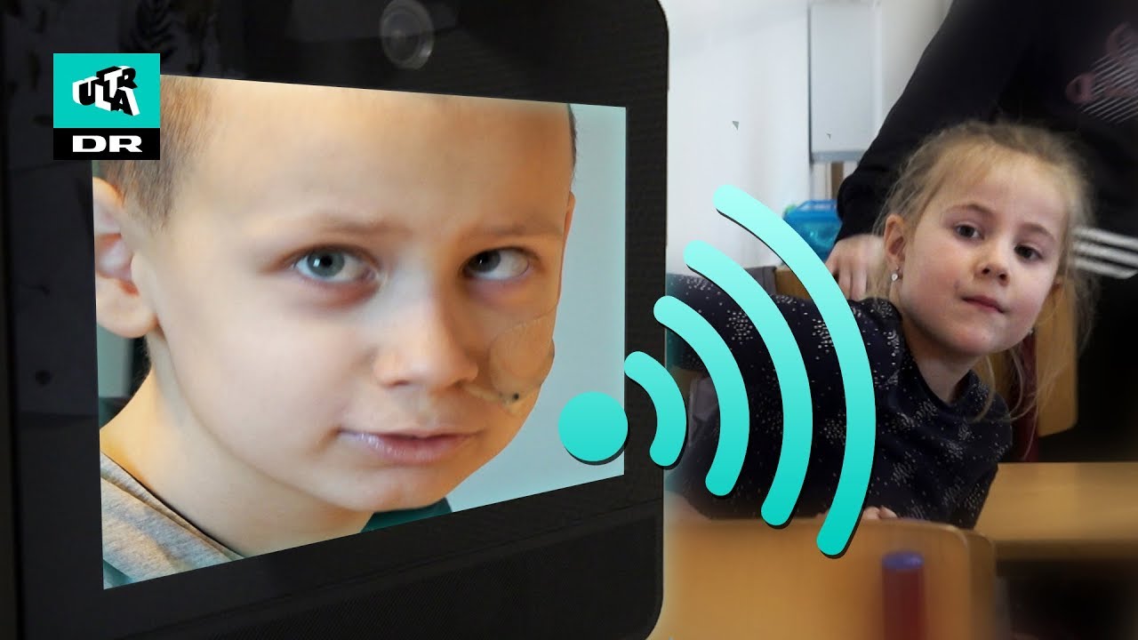Har kræft i hjernen: Robot går i skole for Magnus | Ultra Ægte
