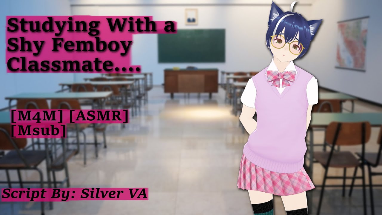 [M4M] Studying with a Shy Femboy Classmate [ASMR](msub)