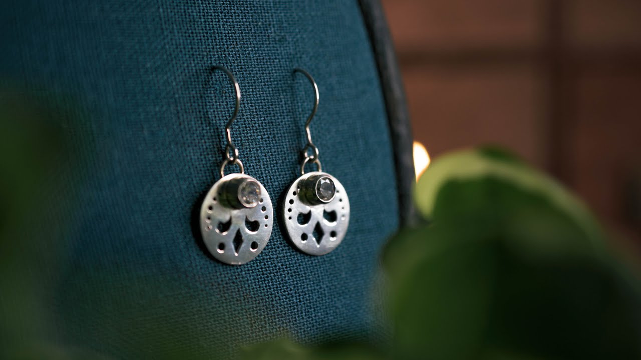 The Luminora Earrings : the story of naming handmade jewelry after a Roman goddess.