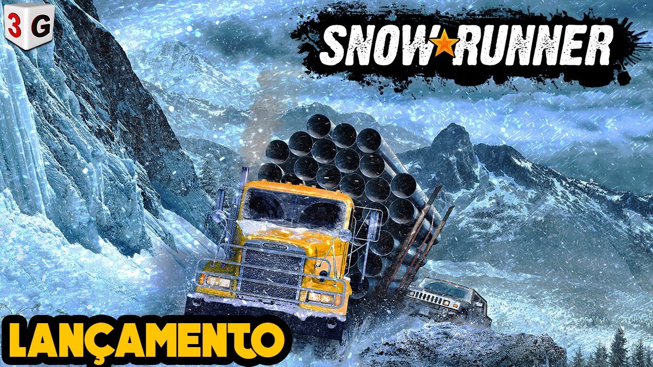 LANÇAMENTO - SNOWRUNNER : PRIMEIRAS IMPRESSÕES