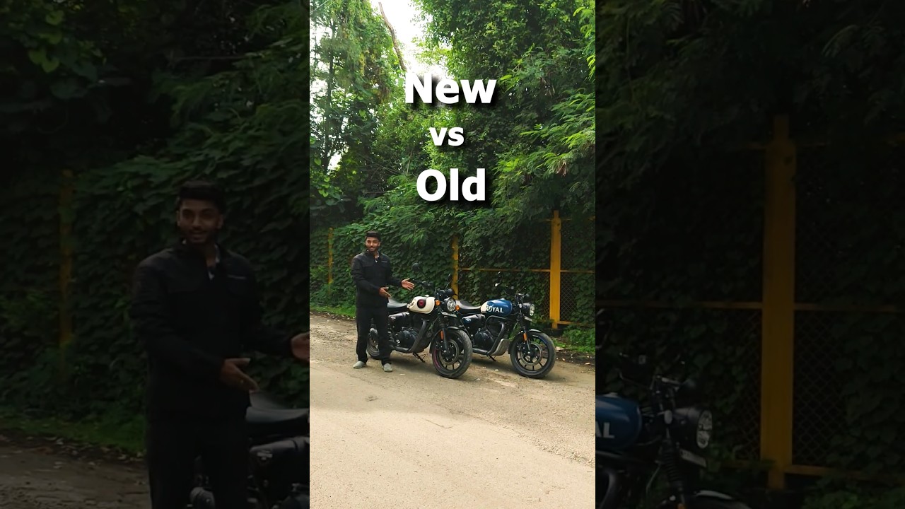 Royal Enfield Hunter 350 Old vs New comparison!
