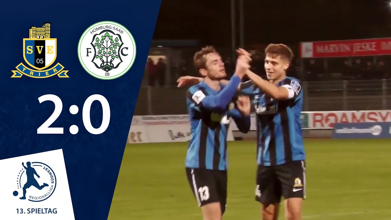 Fünfter Heimsieg in Folge | SV Eintracht Trier - FC 08 Homburg | 13. Spieltag RLSW