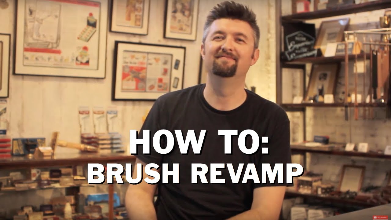 Ever Ready Brush Revamp Tutorial: How to Restore a Shave Brush