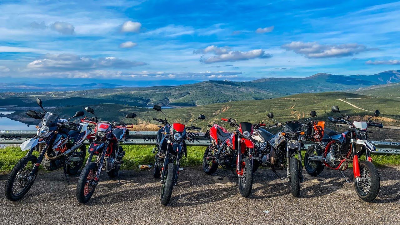 SUPERMOTO DAY🖤 // ktm 690/swm 500/sx 125/dsr 125 /dt125 /smr 125 [Braap Supermotard]