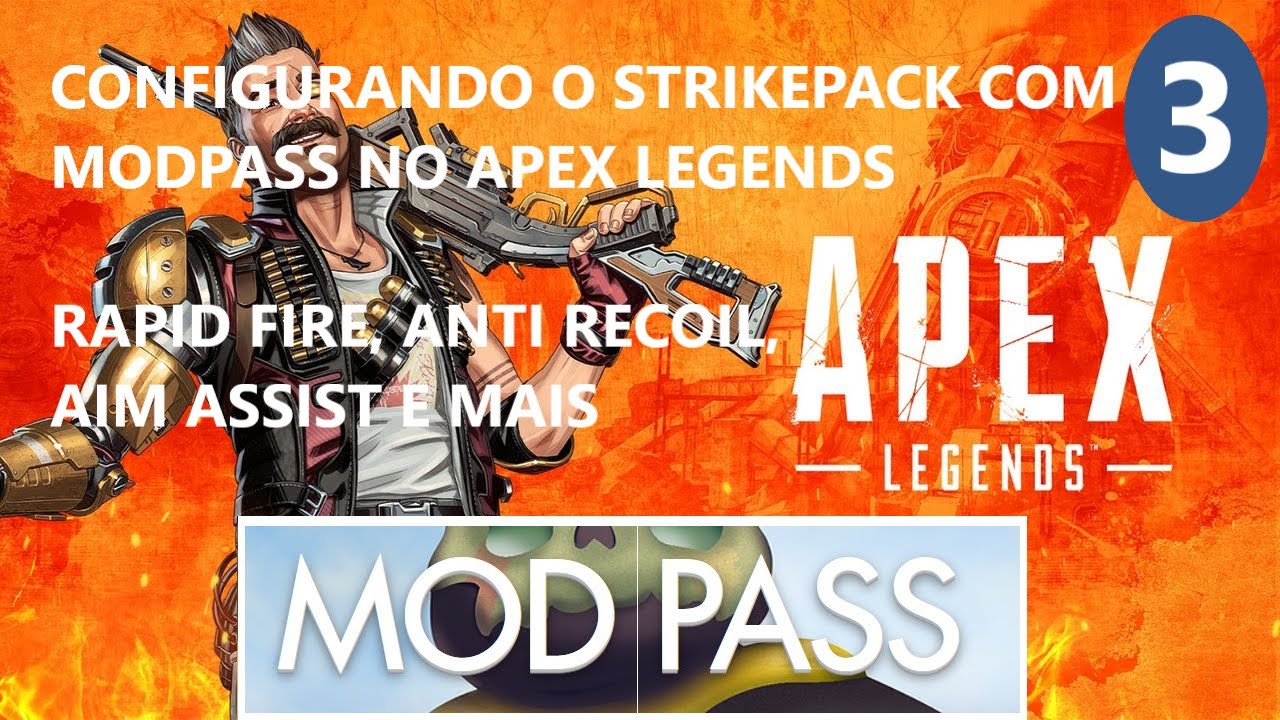 Como Configurar os Mods no Strike Pack com Modpass no Apex Legends PS4 / Xbox One - PT-BR - Parte 3