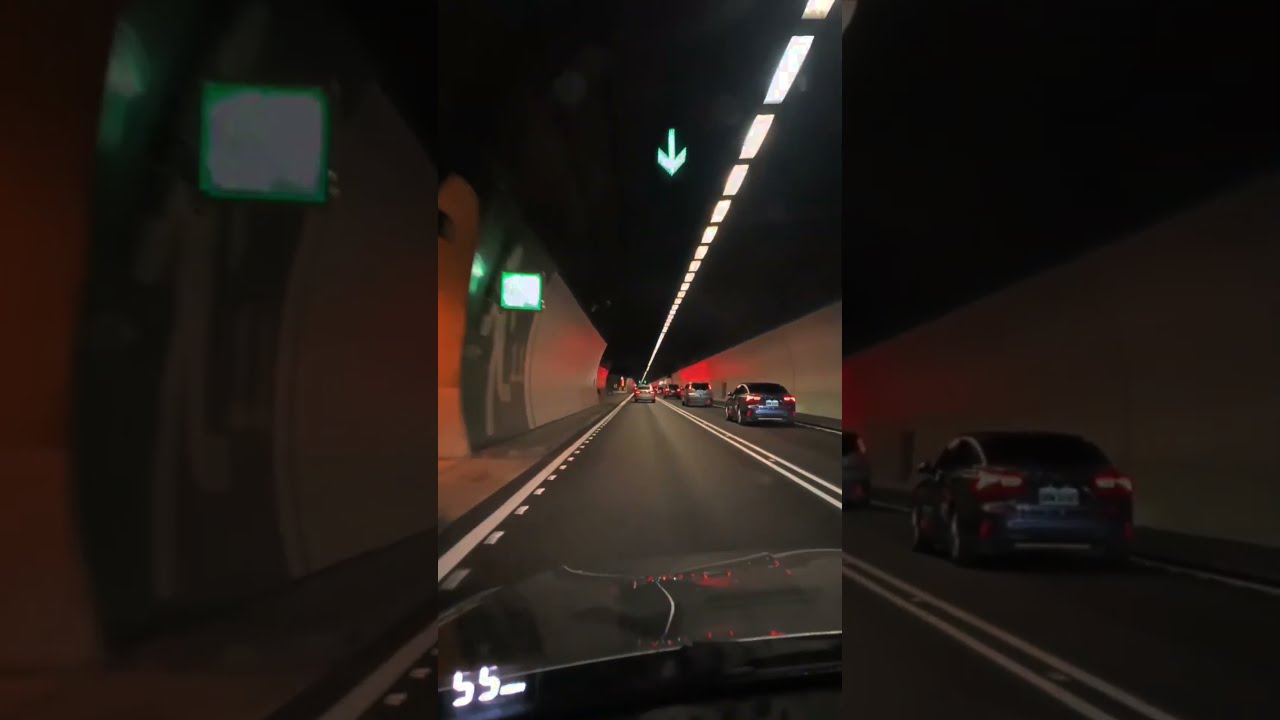 The Longest Tunnel Snow Mountain in Taiwan