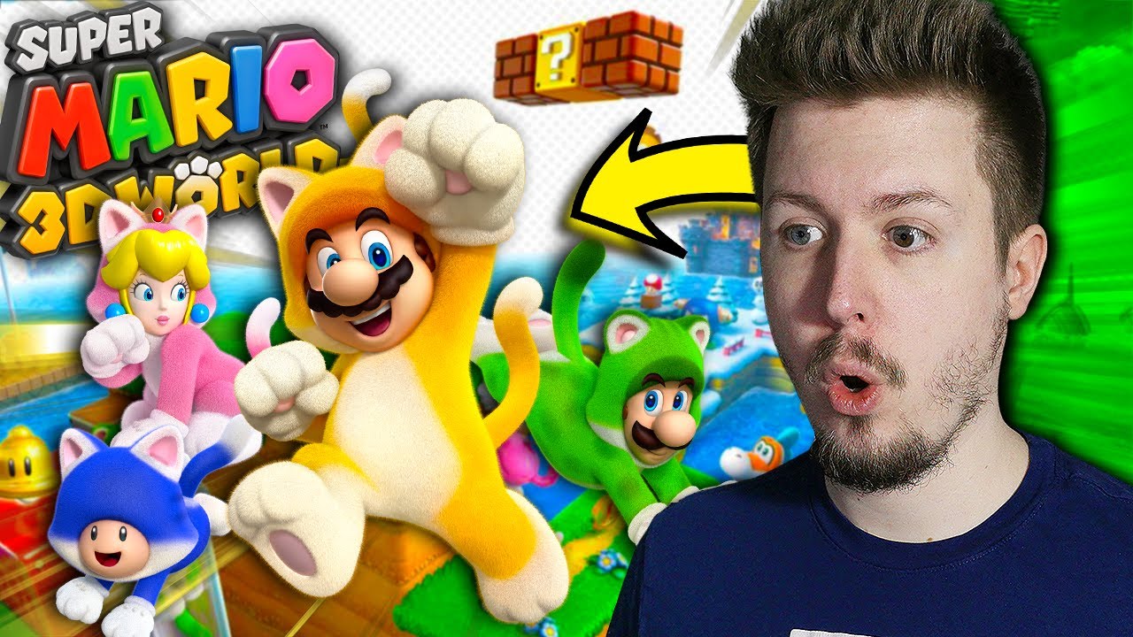 🔥WIELKA PRZYGODA z *MARIO KOTKAMI* w SUPER MARIO 3D WORLD! #1