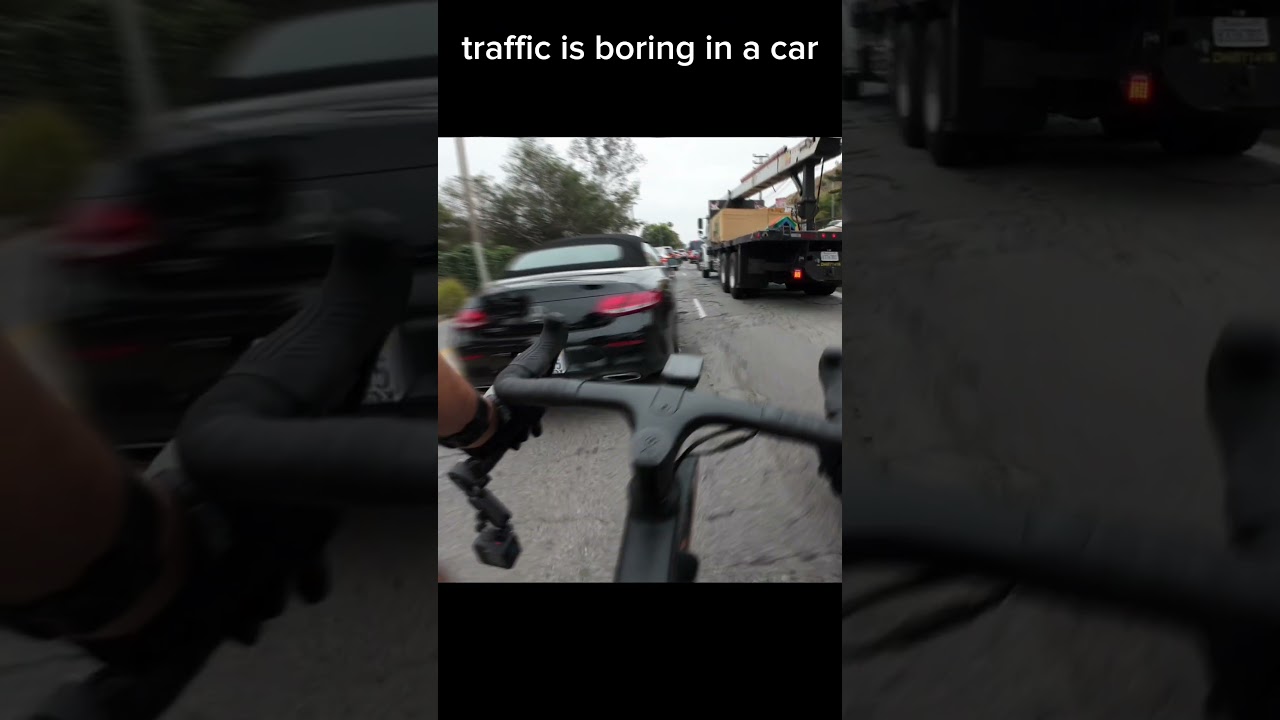 Bike commuting in LA #cycling #kindascary #roadbike #streetsofla