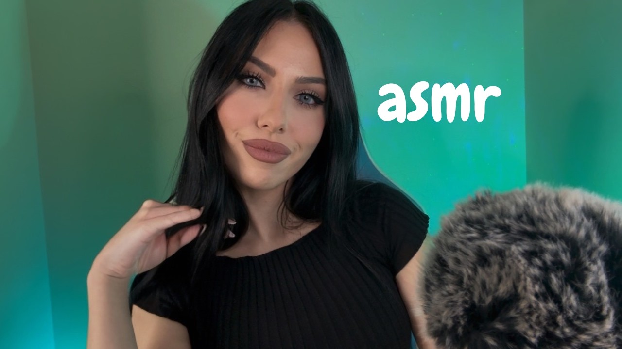 ASMR Fast and Aggressive  Hand Sounds/Movements, Long Nail Tapping & Mouth Sounds