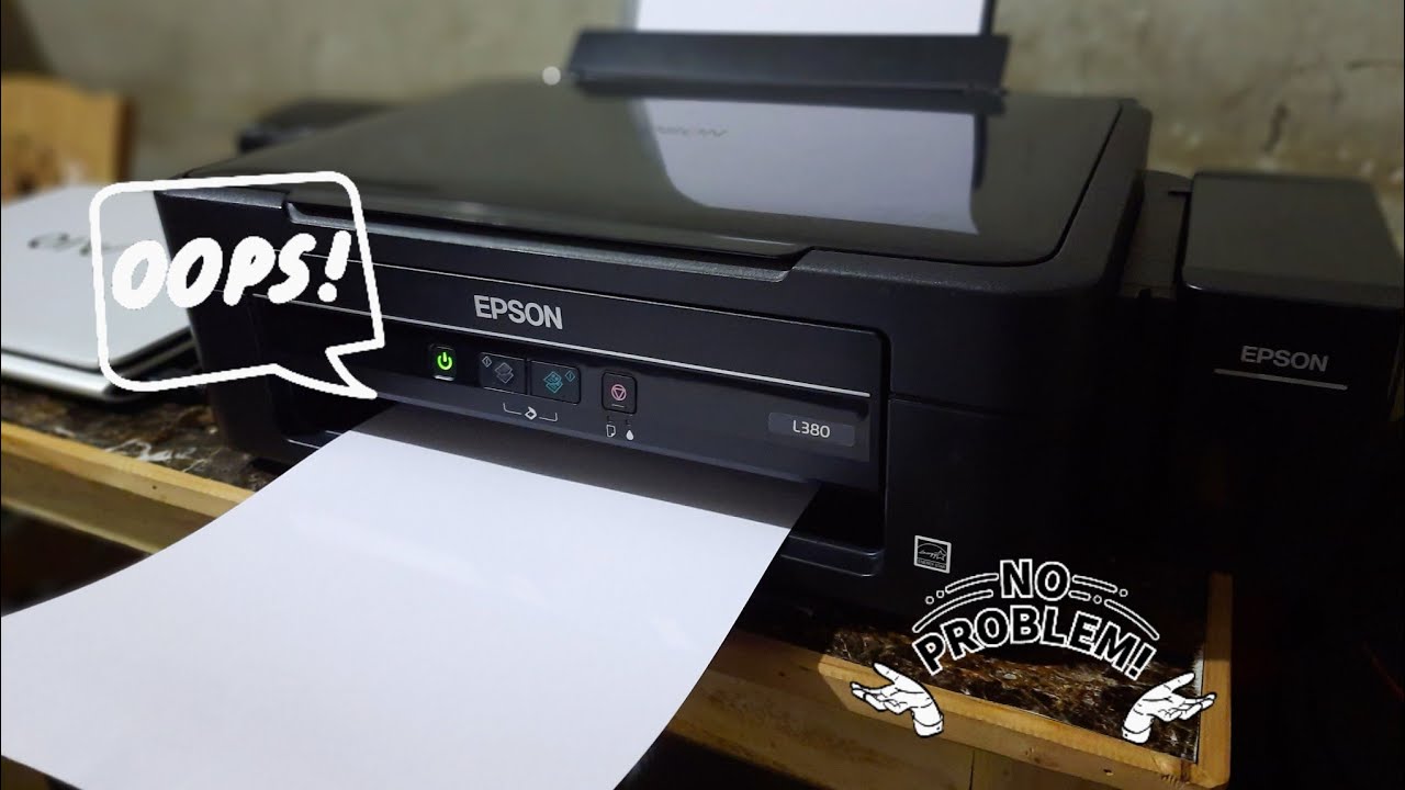 resolve BLANK PAPER problem in epson || L380/L360/L220/L210 and others....