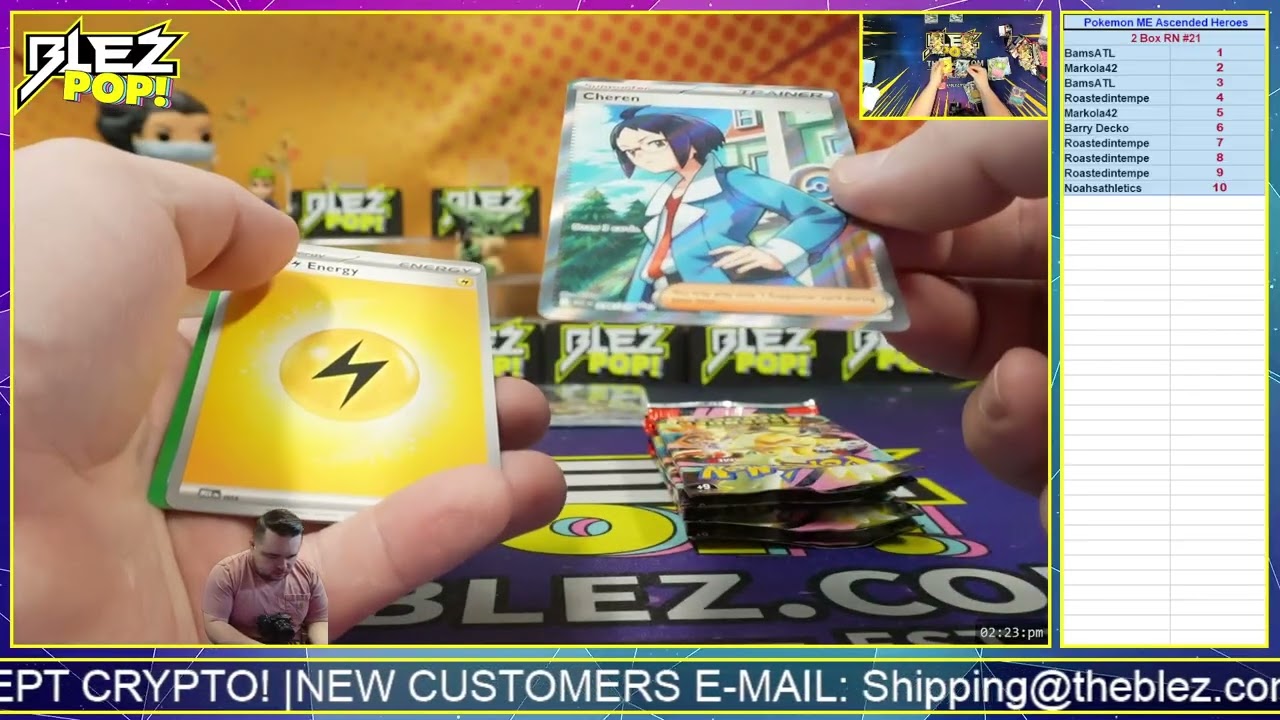 Pokemon Mega Evolution Ascended Heroes 2 ETB Break Random Number #21