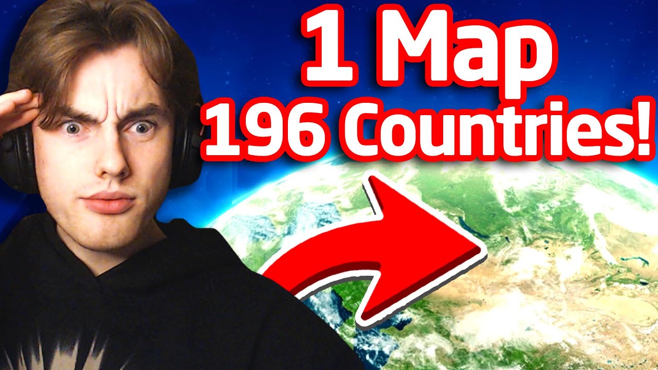 What if Geoguessr Had Every Single Country?