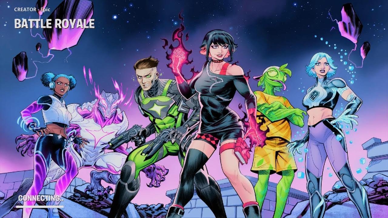 Fortnite Whole Match Zero Build Duos w/ Oscar & Skull Commander