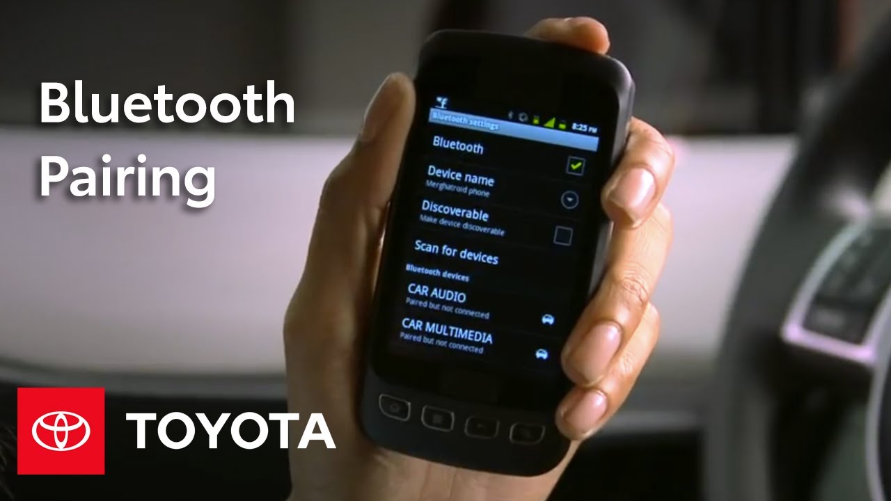 2012 Yaris How-To:  Bluetooth Cell Phone Pairing | Toyota