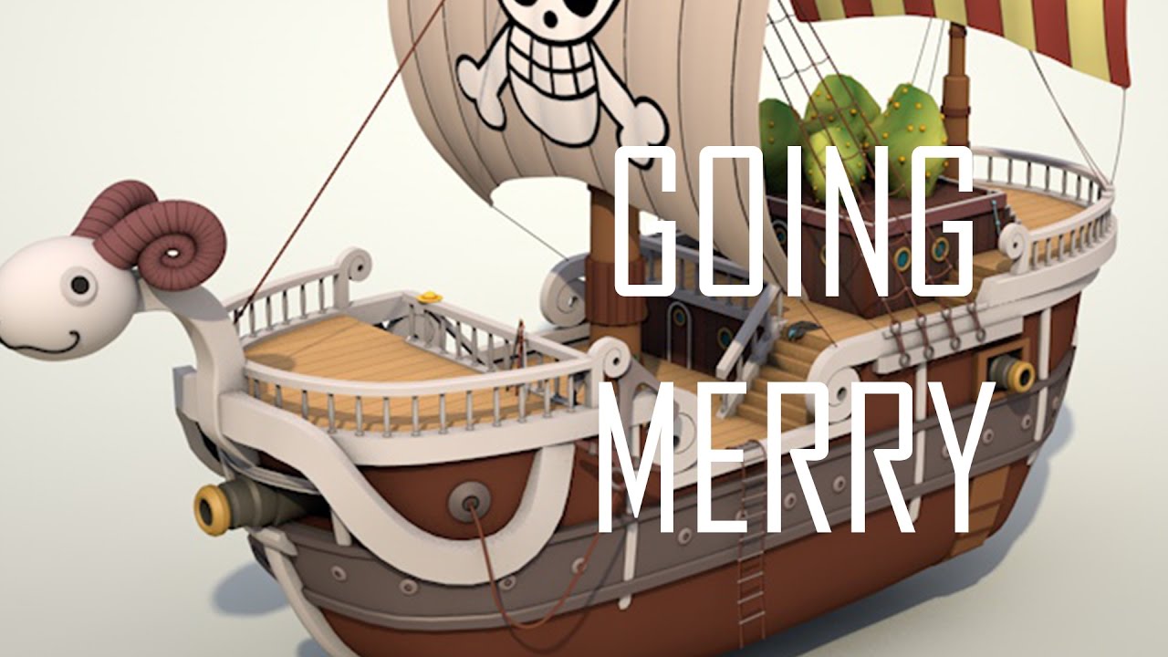 One Piece Going Merry ~ 3D