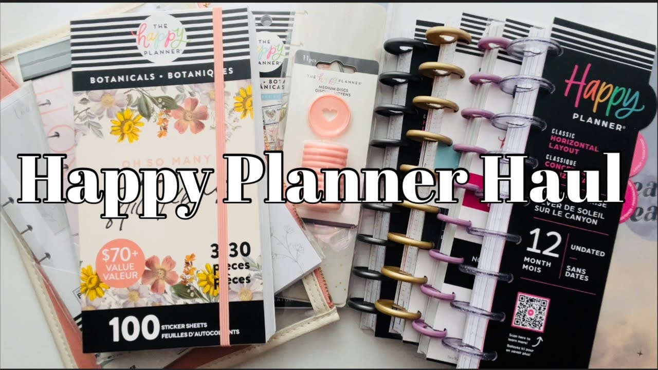 2025 Happy Planner Haul