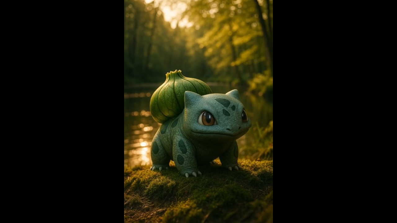 Starter Pokemon Evolution Journey In Anime Style 
