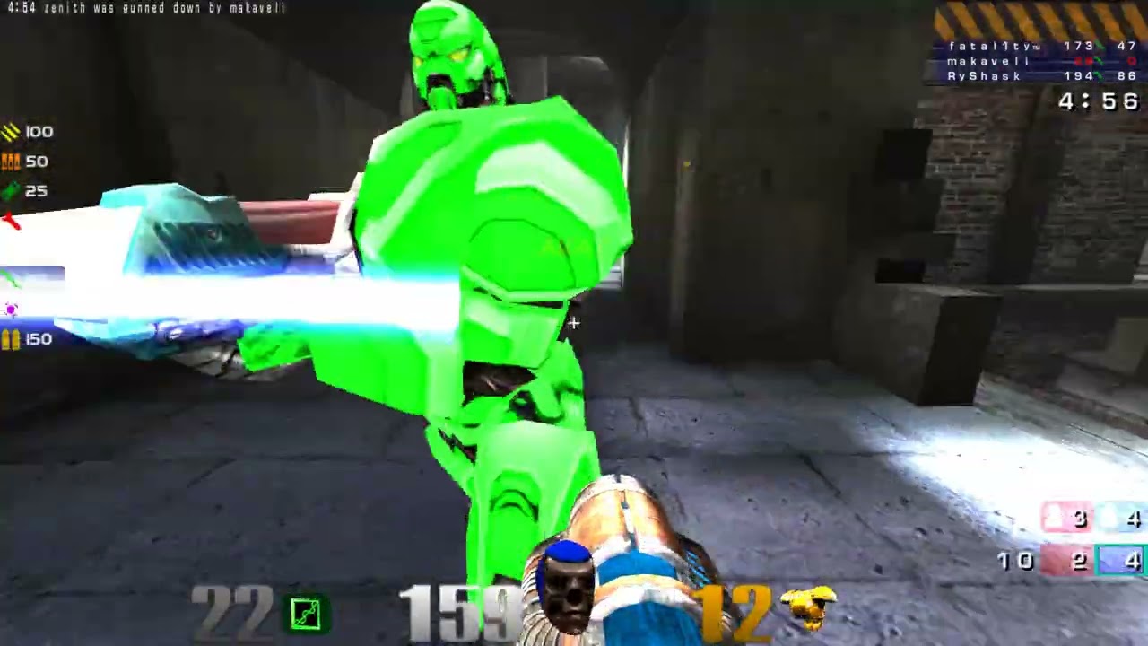 Quake Live: sperg (POV) Clan Arena on Asylum (feat. Fatal1ty and Makaveli) #QuakeLive #Quake3 #Quake