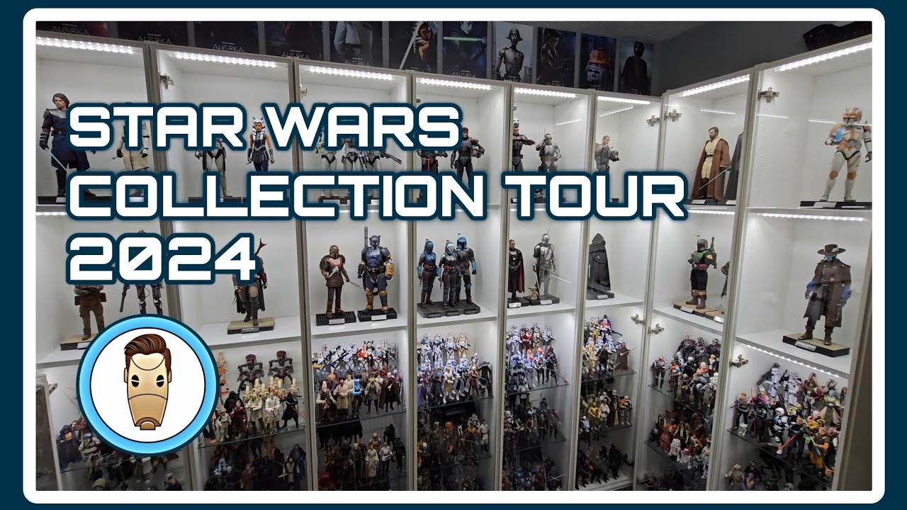Star Wars Collection Tour 2024 | Hot Toys | Black Series | Vintage Collection + HASLAB Ghost!