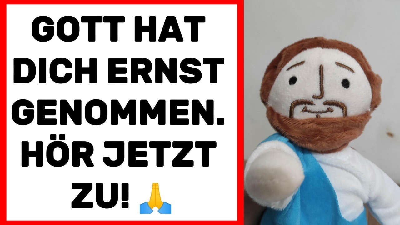 Gott schickt einen unerwarteten Besucher mit großen Neuigkeiten 🚪