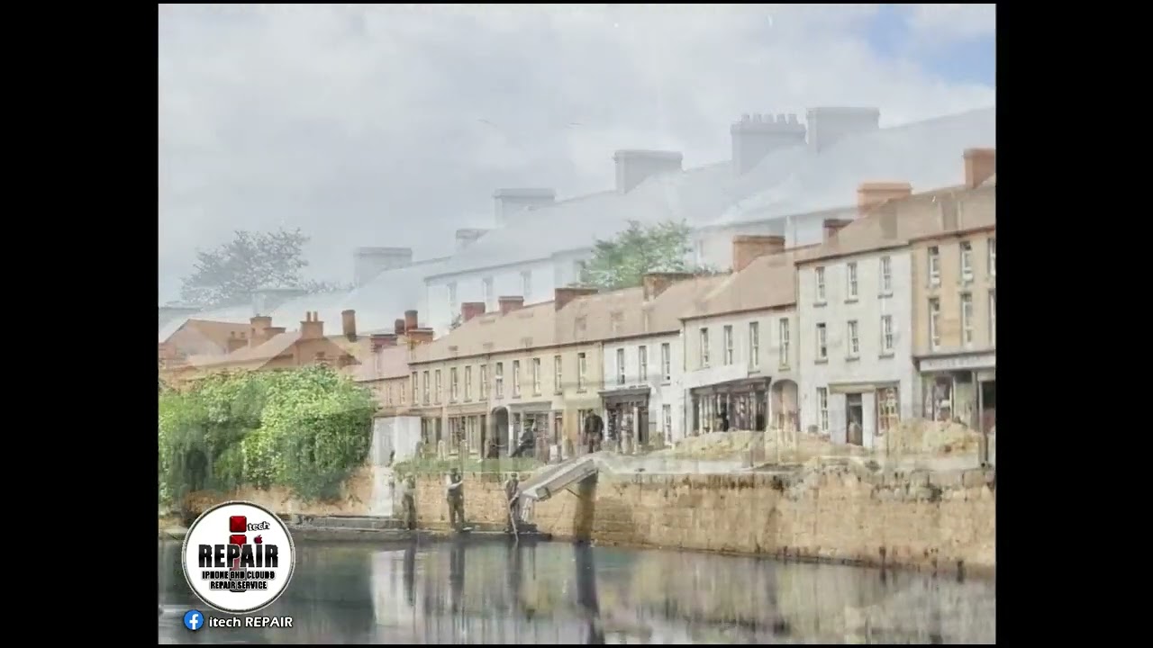 Mid 1800s Coalisland colourised