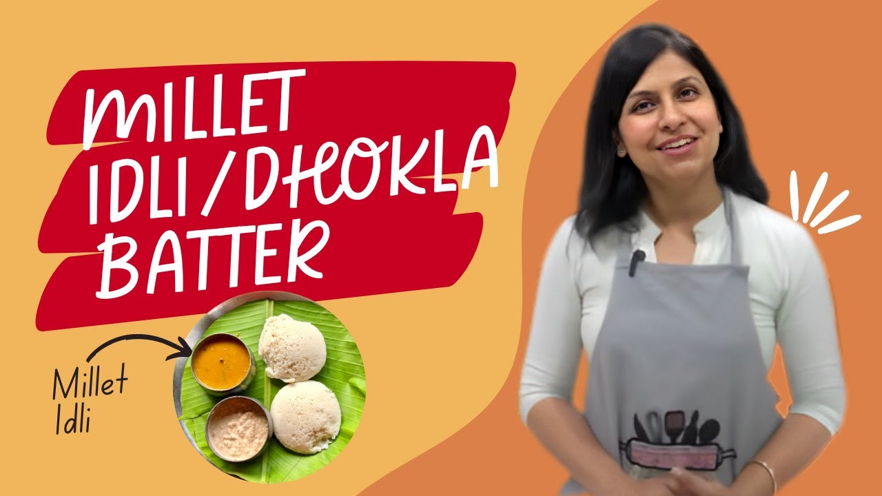 Millet Idli Batter Recipe:A healthy twist on the south indian recipes| Millet Handvo | Millet Dhokla