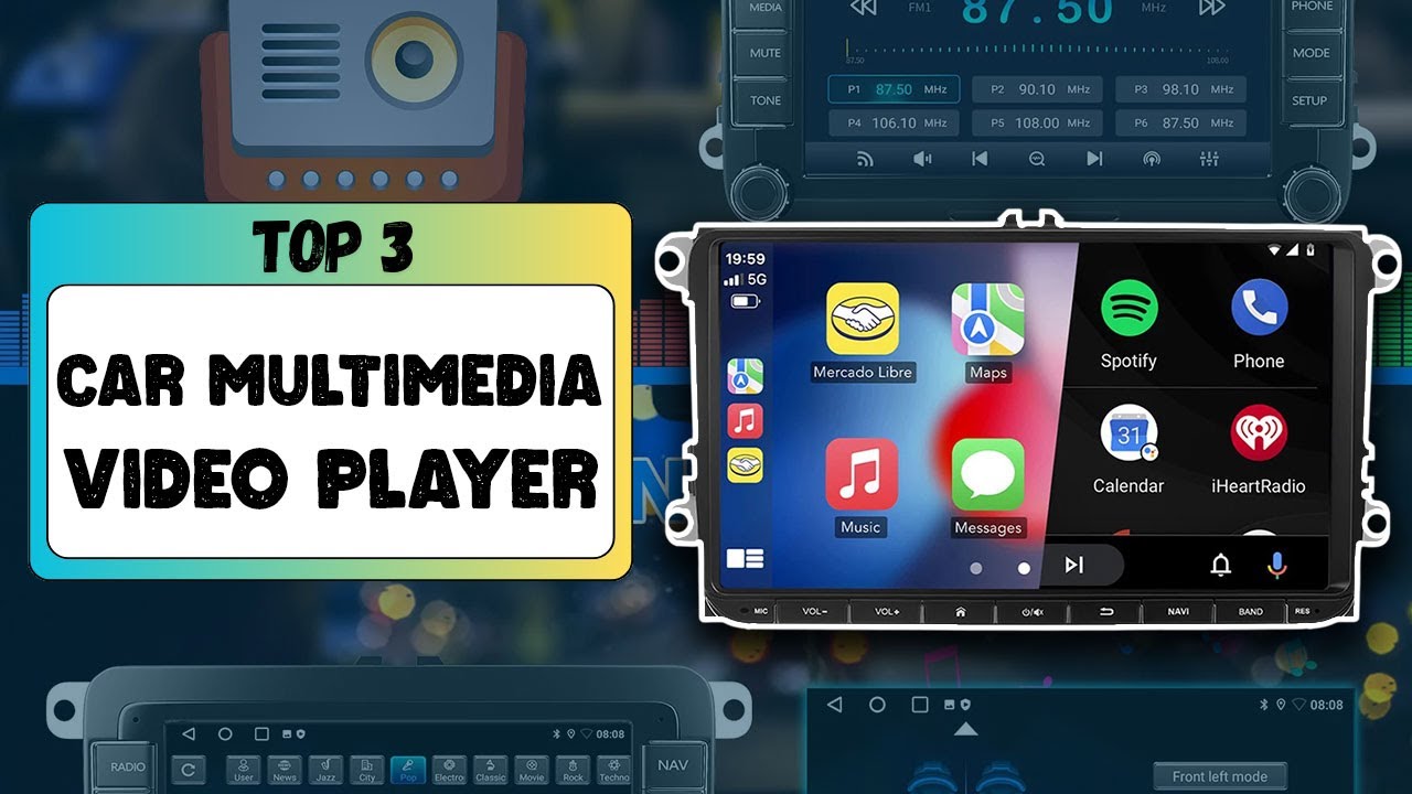 Top 3 Car Multimedia Video Player 2026 || Product Zone || AliExpress