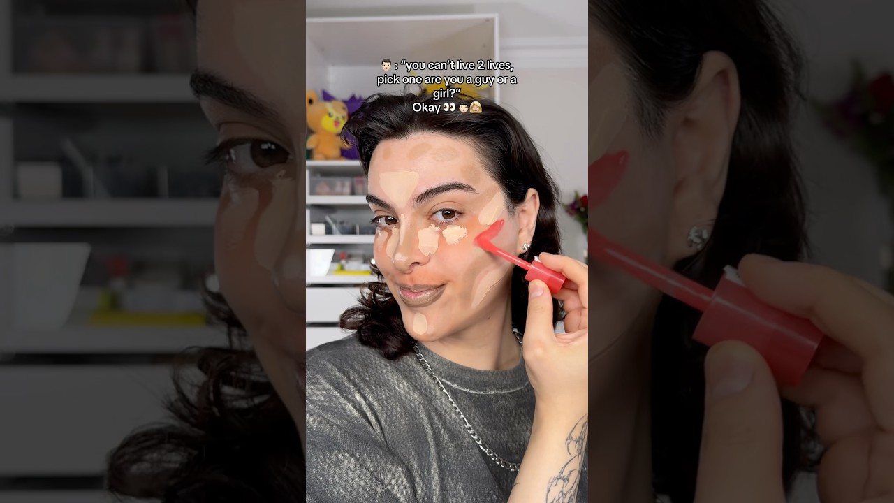 You&rsquo;re nonbinary so you get the best of both worlds @maybellineuk  #hannahmontana #genderfluid