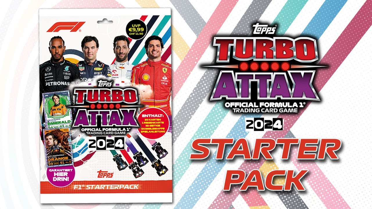 TOPPS F1 Turbo Attax 2024 - STARTERPACK