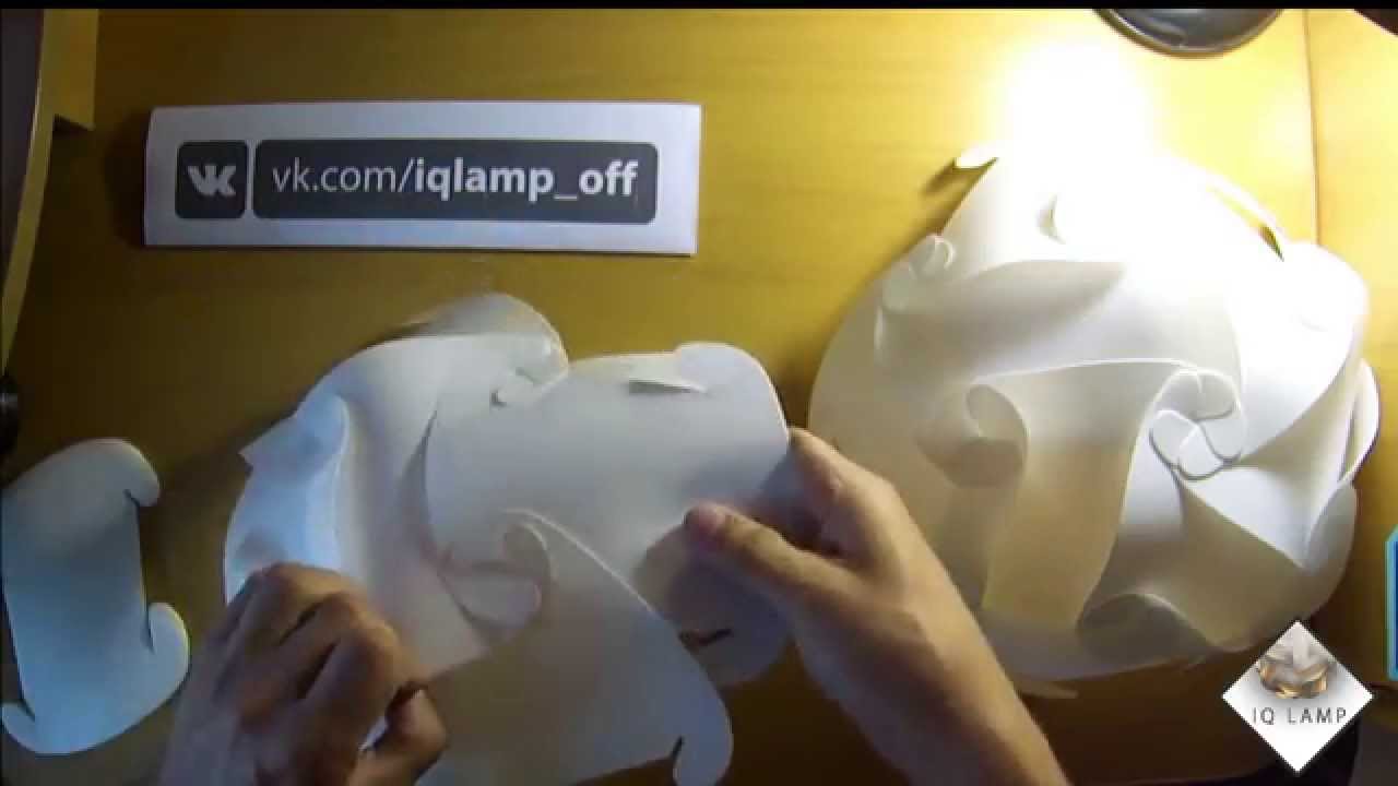 Как собрать IQ lamp из 30 деталей? Смотри!