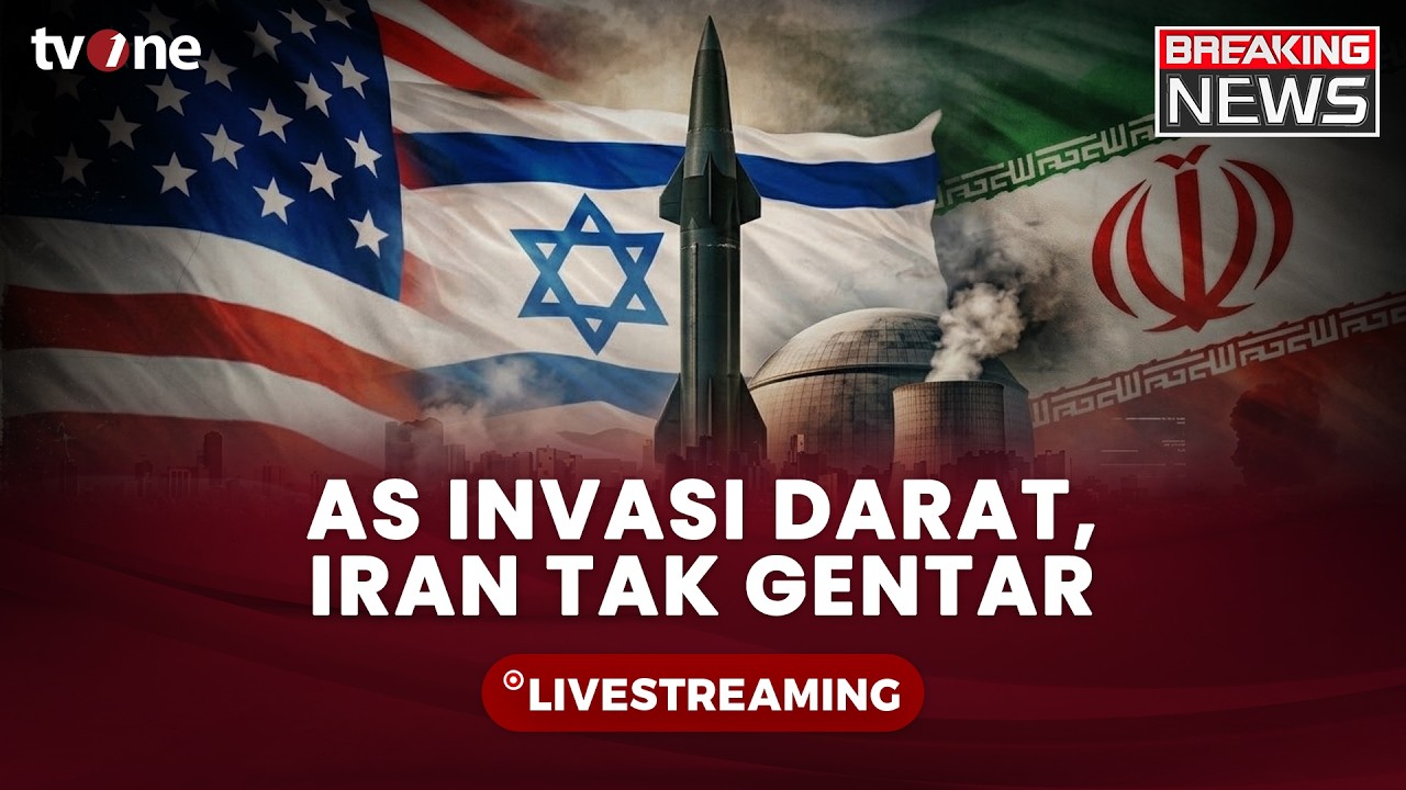 [BREAKING NEWS] AS Invasi Darat, Iran Tak Gentar | tvOne