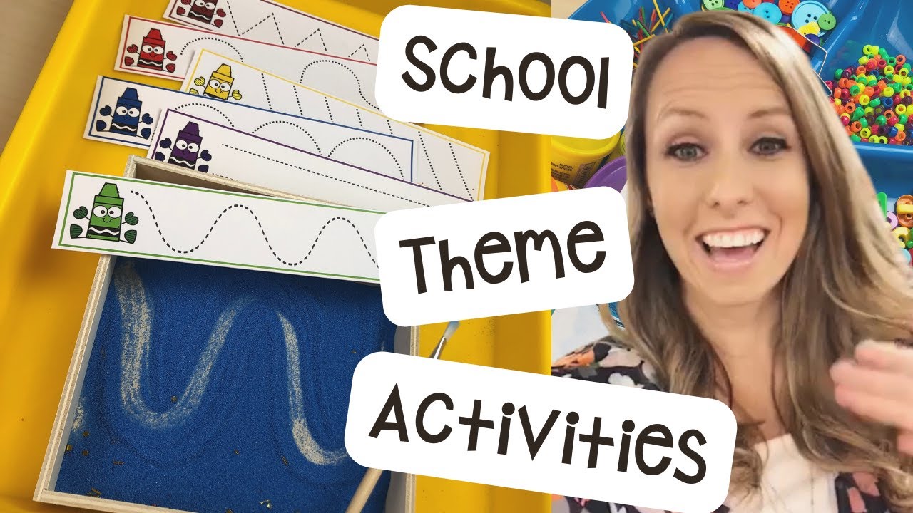 School Theme Activities