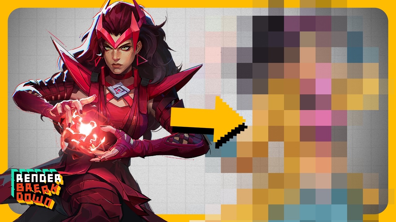 Разбираем художественный стиль Marvel Rivals