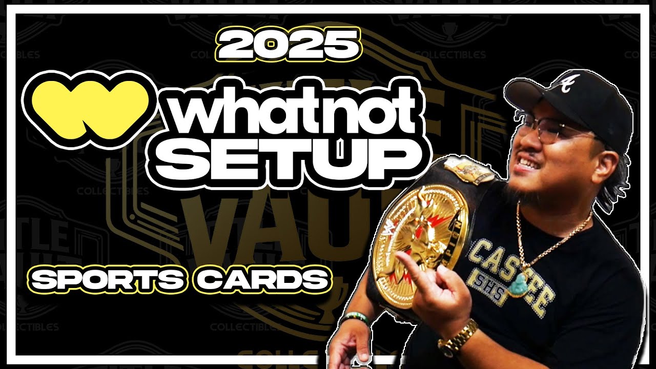 How to setup   WHATNOT Stream |  #sportscards  #wrestlingcards