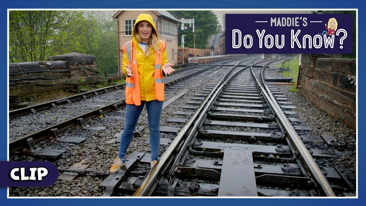 How do Train Tracks work?🛤️Maddie's Do You Know👩