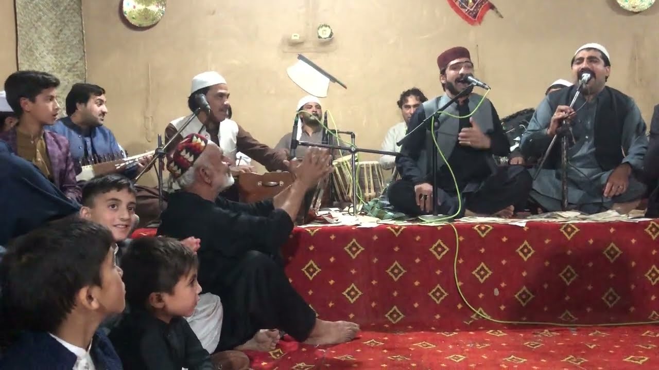 Kali kali zulfo pa Danish Mastana Rabab Malang Bahadarzaib Mazar New Qawali Swat❤️🥹