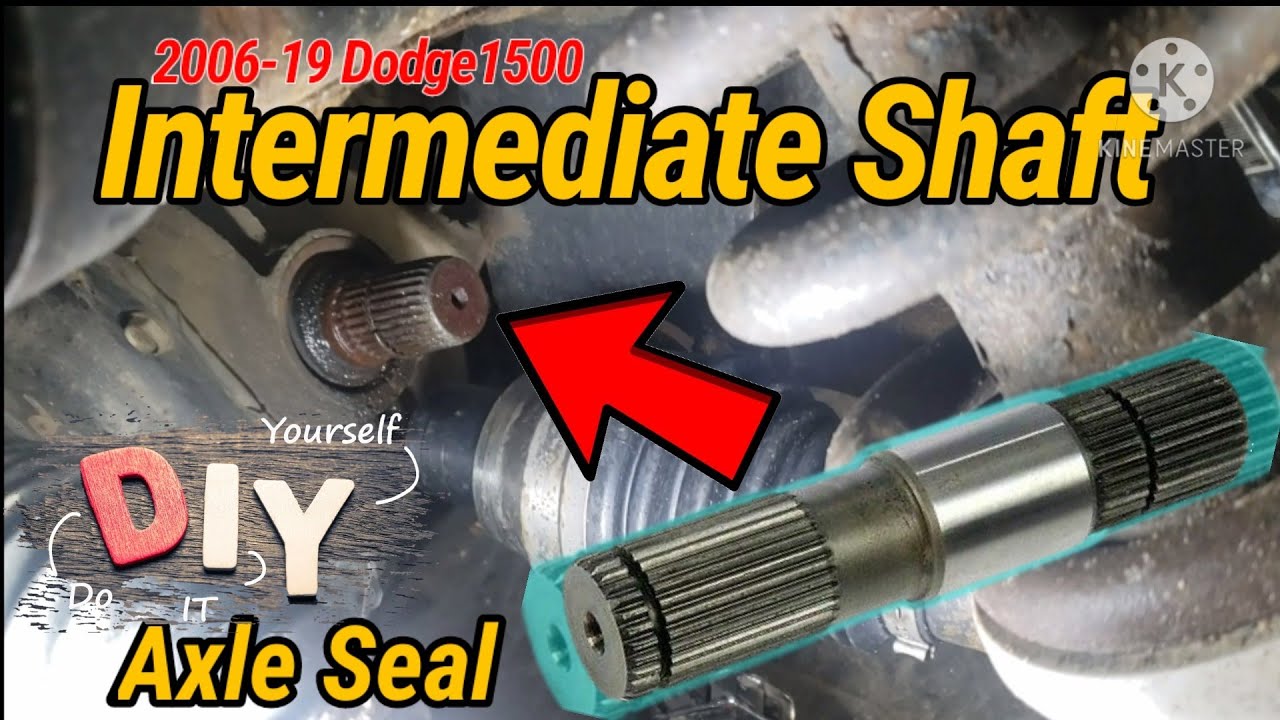 Как снять/заменить промежуточный вал Dodge1500 